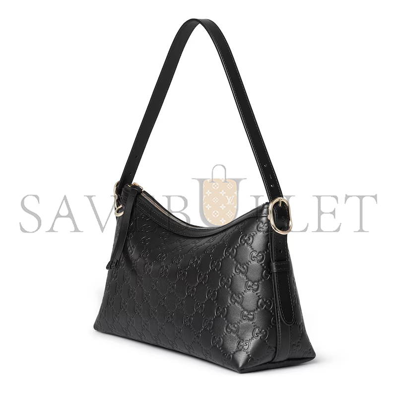 GUCCI GG EMBLEM MEDIUM SHOULDER BAG 847449 (30*19*11cm)